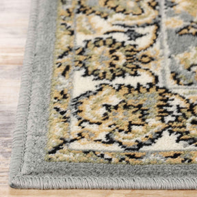 Lille Traditional Elegant Floral Textured Indoor Area Rug