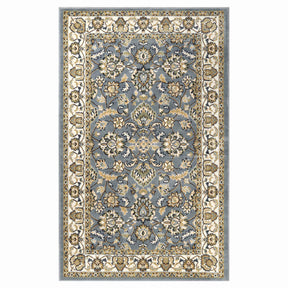 Lille Traditional Elegant Floral Textured Indoor Area Rug