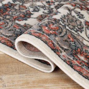 Lille Traditional Elegant Floral Textured Indoor Area Rug