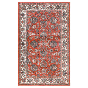 Lille Traditional Elegant Floral Textured Indoor Area Rug