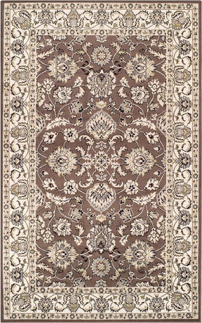 Lille Traditional Elegant Floral Textured Indoor Area Rug