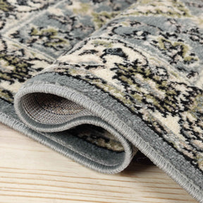 Lille Traditional Elegant Floral Textured Indoor Area Rug
