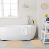 Lined 100% Cotton 1000 GSM 2-Piece Bath Mat Set