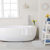 Lined 100% Cotton 1000 GSM 2-Piece Bath Mat Set