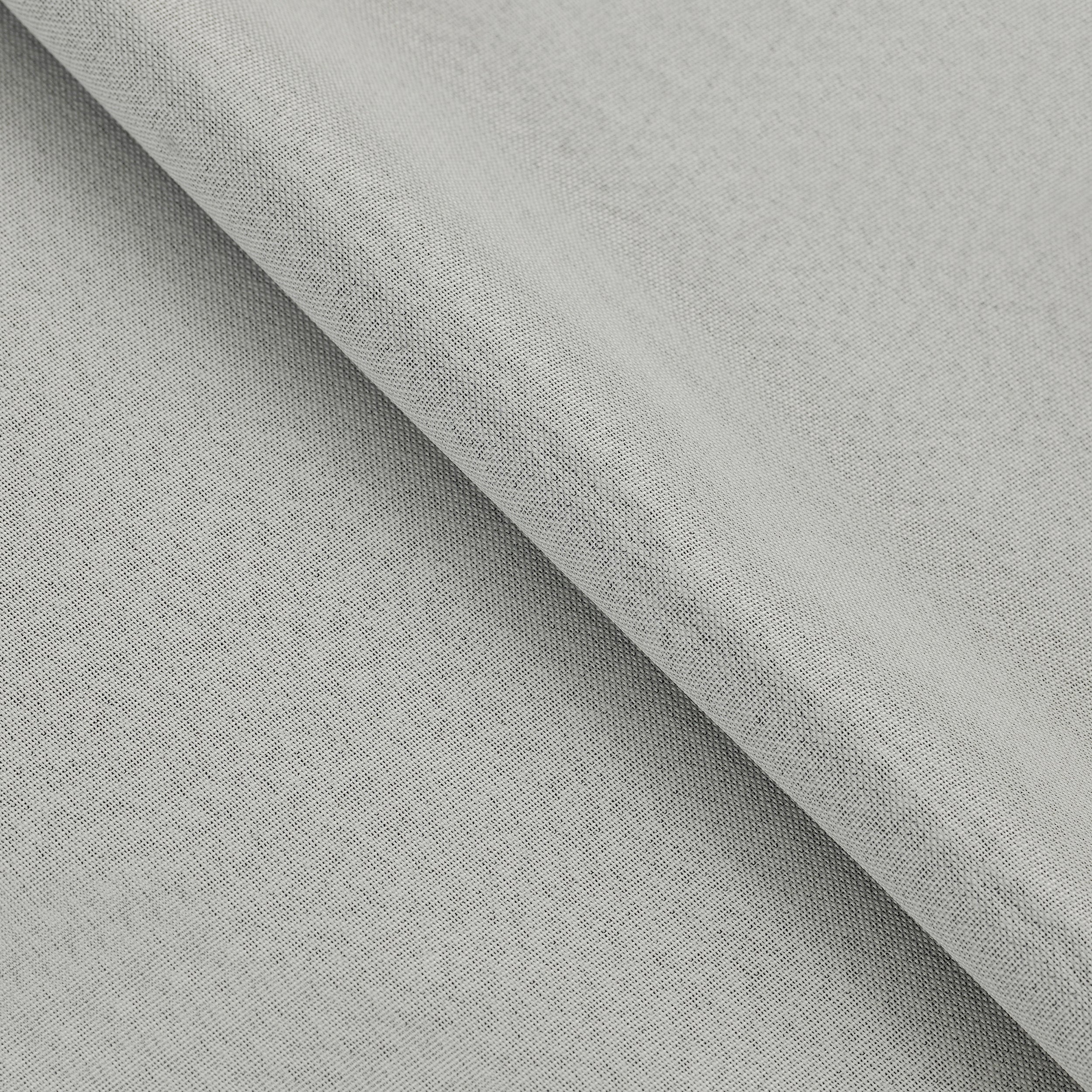 Linen Pattern Washable Room Darkening Blackout Curtains Set 26" - 4 Pieces