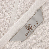 Lodie Cotton Jacquard Solid and Two-Toned 12 Piece Assorted Towel Set