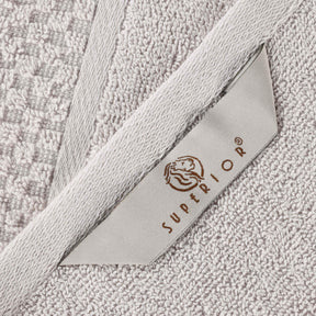 Lodie Cotton Jacquard Solid and Two-Toned 9 Piece Assorted Towel Set