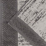 Lodie Cotton Jacquard Solid and Two-Toned Bath Towel Set of 4