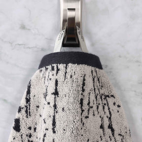 Lodie Cotton Jacquard Solid and Two-Toned Hand Towel Set of 6