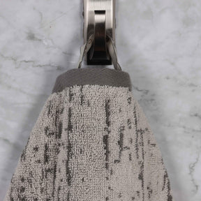 Lodie Cotton Jacquard Solid and Two-Toned Hand Towel Set of 6