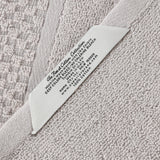 Lodie Cotton Plush Absorbent Jacquard Solid 3 Piece Assorted Towel Set