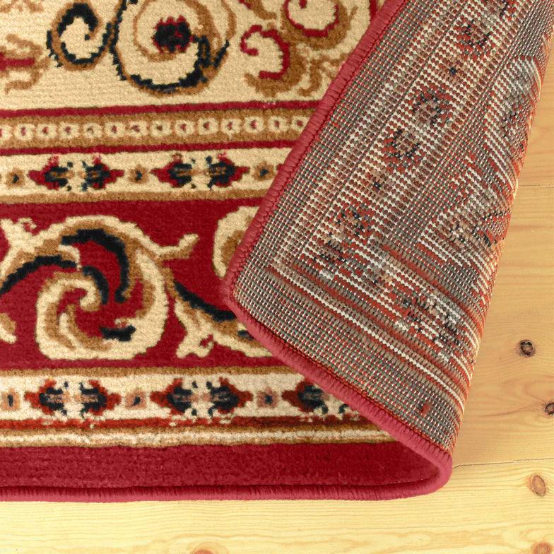Longfield Traditional Floral Vine Scroll Indoor Area Rug Or Runner Rug