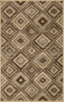 Losange Southwestern Diamonds Indoor Area Rugs or Runner Rug
