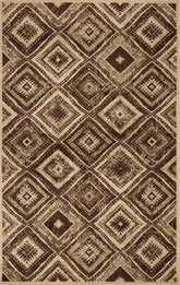 Losange Southwestern Diamonds Indoor Area Rugs or Runner Rug