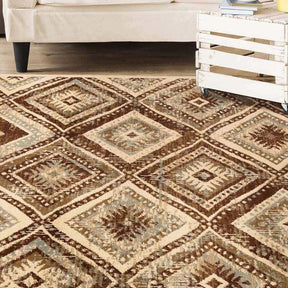 Losange Southwestern Diamonds Indoor Area Rugs or Runner Rug