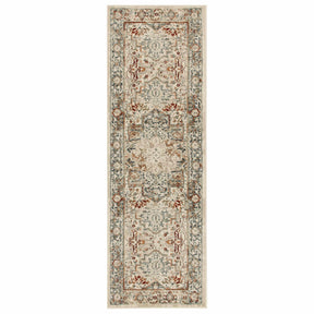 Lucida Distressed Medallion Area Rug