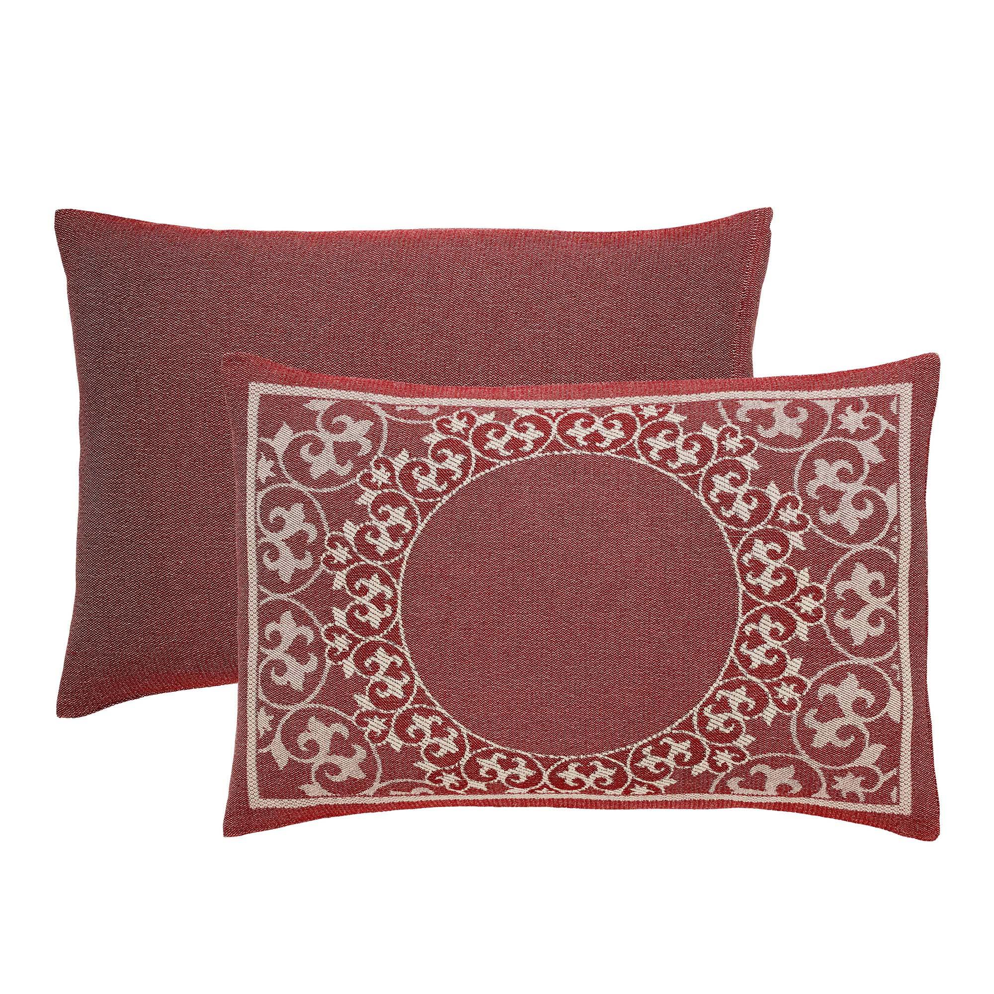 Lyron Cotton Blend Woven Jacquard Floral Scroll Bedspread Set