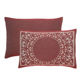 Lyron Cotton Blend Woven Jacquard Floral Scroll Bedspread Set