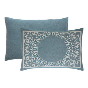 Lyron Cotton Blend Woven Jacquard Floral Scroll Bedspread Set