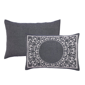 Lyron Cotton Blend Woven Jacquard Floral Scroll Bedspread Set