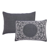 Lyron Cotton Blend Woven Jacquard Floral Scroll Bedspread Set