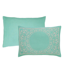 Lyron Cotton Blend Woven Jacquard Floral Scroll Bedspread Set