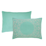 Lyron Cotton Blend Woven Jacquard Floral Scroll Bedspread Set