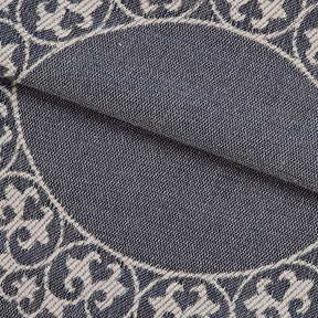 Lyron Cotton Blend Woven Jacquard Floral Scroll Bedspread Set