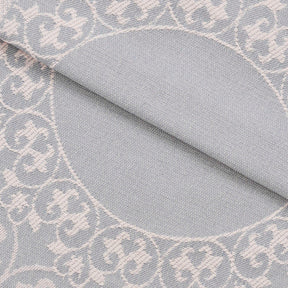 Lyron Cotton Blend Woven Jacquard Floral Scroll Bedspread Set