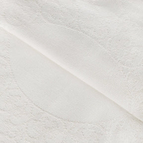 Lyron Cotton Blend Woven Jacquard Floral Scroll Bedspread Set