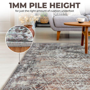 Macaw Diamond Lattice Non-Slip Washable Indoor Area Rugs or Runner Rug