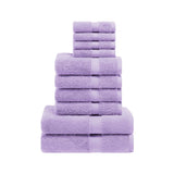 10-Piece Egyptian Cotton Plush Towel Set - Madison