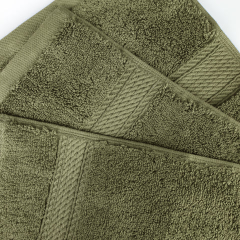 10-Piece Egyptian Cotton Plush Towel Set - Madison