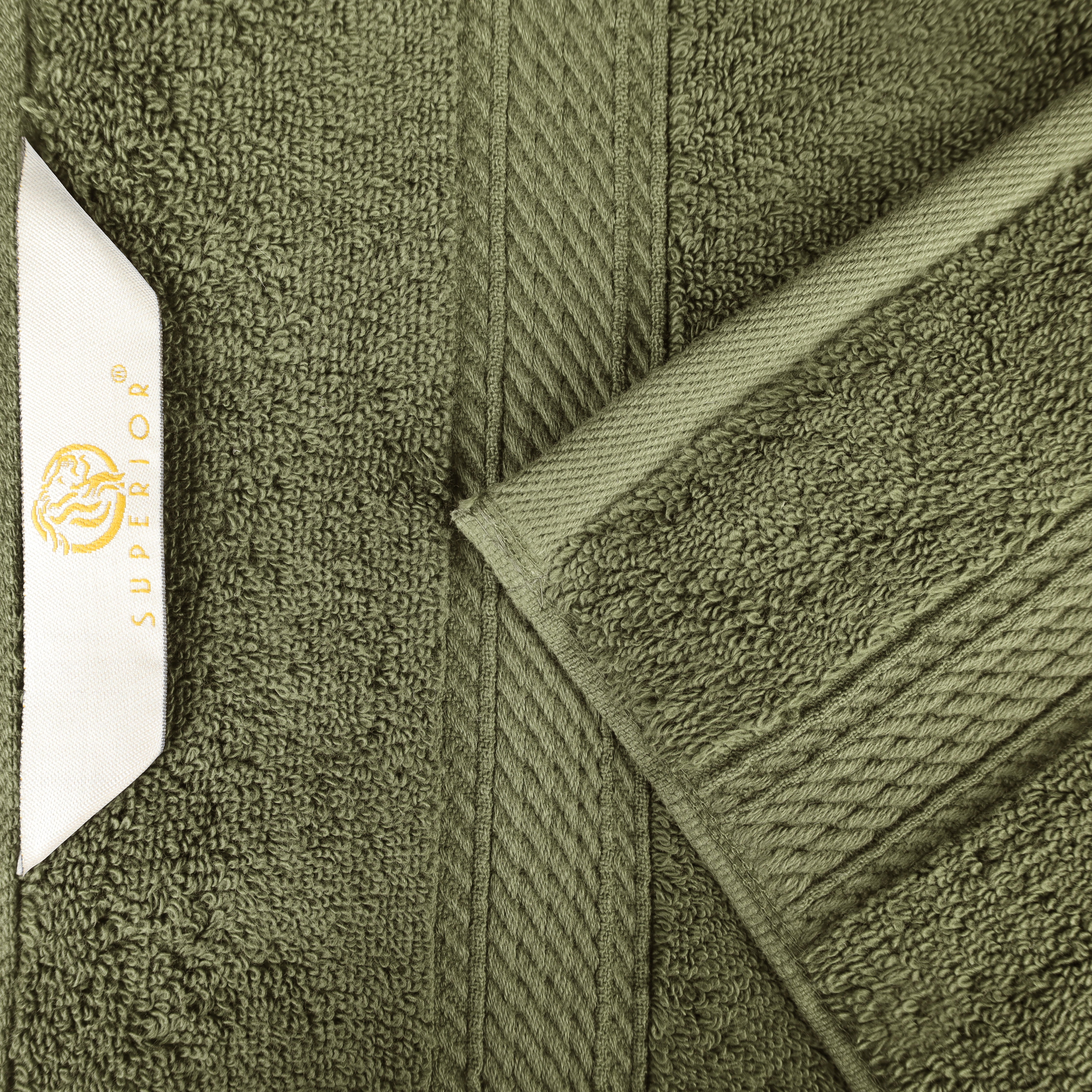 Madison Egyptian Cotton Plush Heavyweight 10 Piece Towel Set