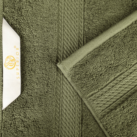 10-Piece Egyptian Cotton Plush Towel Set - Madison