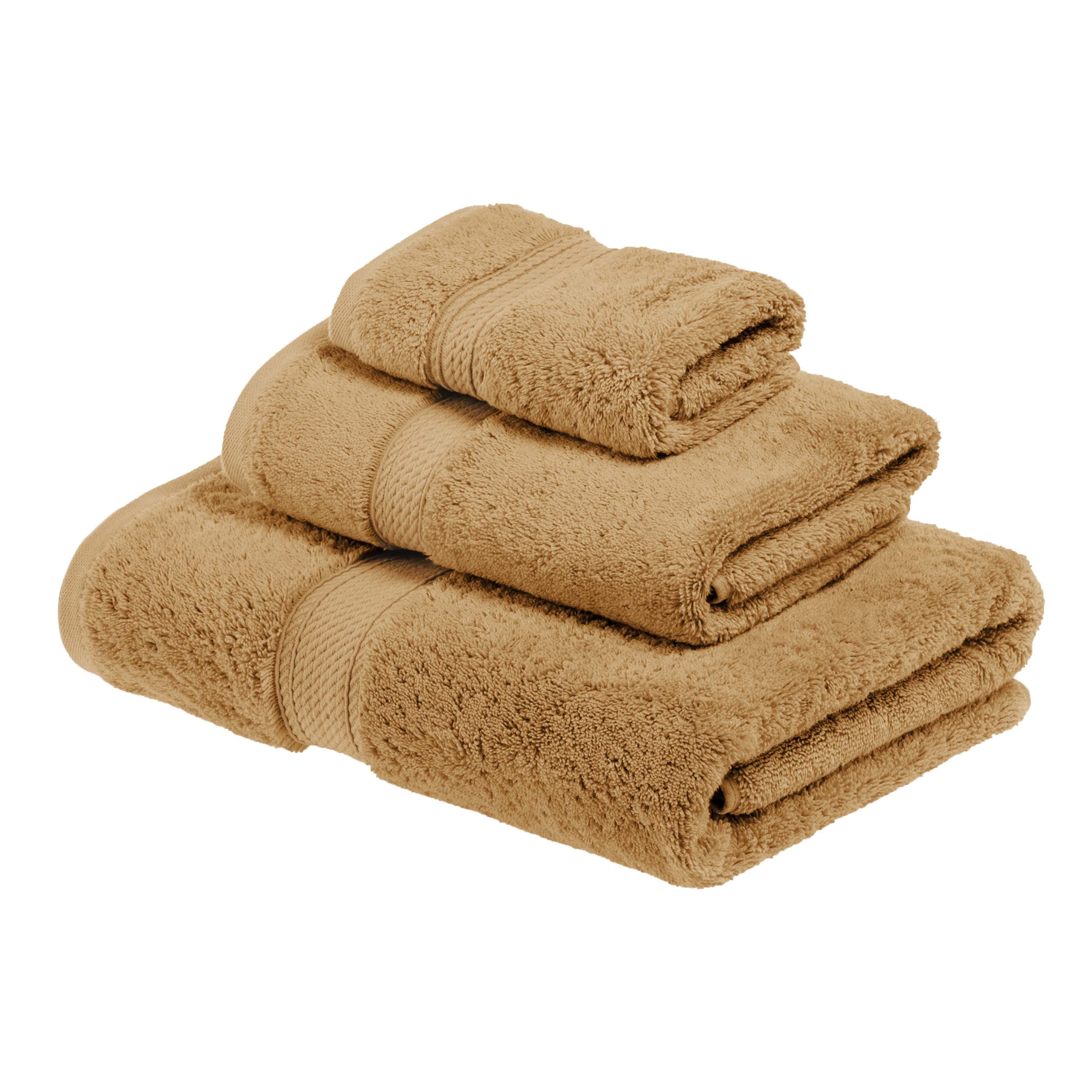 Madison Egyptian Cotton Plush Heavyweight 3 Piece Towel Set