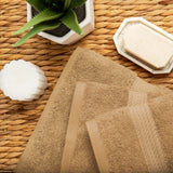 Madison Egyptian Cotton Plush Heavyweight 3 Piece Towel Set