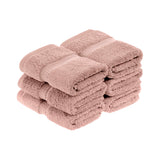 Egyptian Cotton Face Towel Set of 6 by Madison