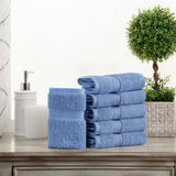 Egyptian Cotton Face Towel Set of 6 by Madison