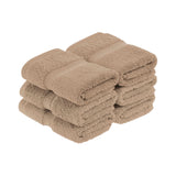 Egyptian Cotton Face Towel Set of 6 by Madison