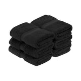 Egyptian Cotton Face Towel Set of 6 by Madison