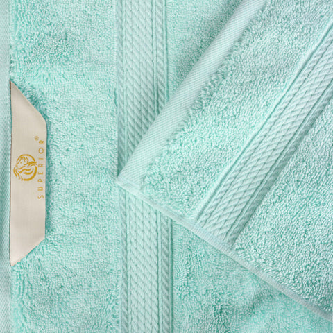 Egyptian Cotton Hand Towels 4-Piece Plush Set by Madison