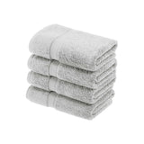 Egyptian Cotton Hand Towels 4-Piece Plush Set by Madison