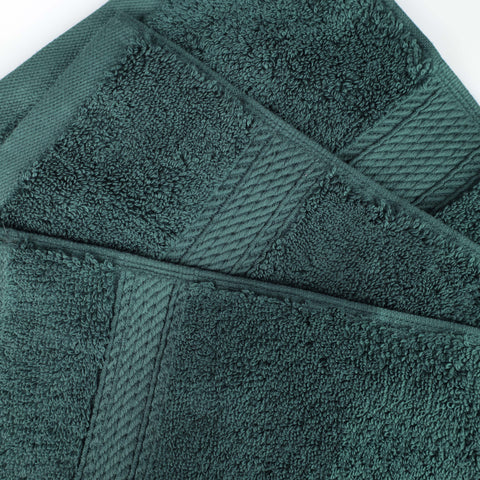 Egyptian Cotton Hand Towels 4-Piece Plush Set by Madison