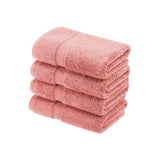 Egyptian Cotton Hand Towels 4-Piece Plush Set by Madison