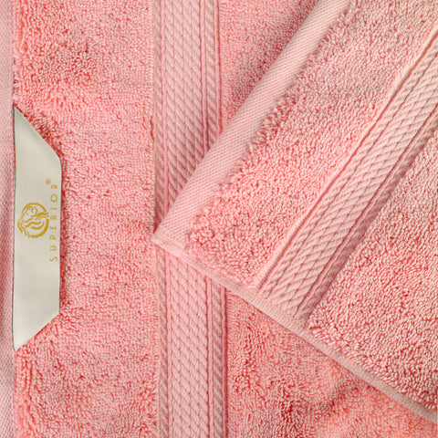 Egyptian Cotton Hand Towels 4-Piece Plush Set by Madison