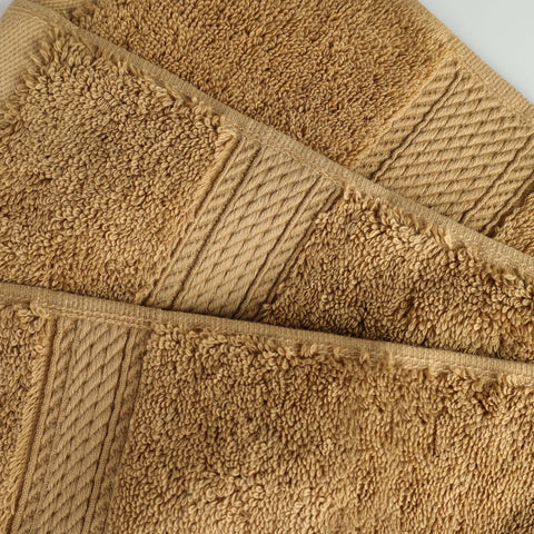 Egyptian Cotton Hand Towels 4-Piece Plush Set by Madison
