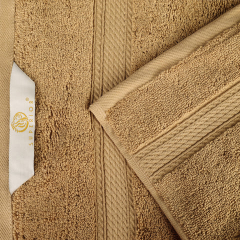 Egyptian Cotton Hand Towels 4-Piece Plush Set by Madison
