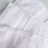 Egyptian Cotton Hand Towels 4-Piece Plush Set by Madison