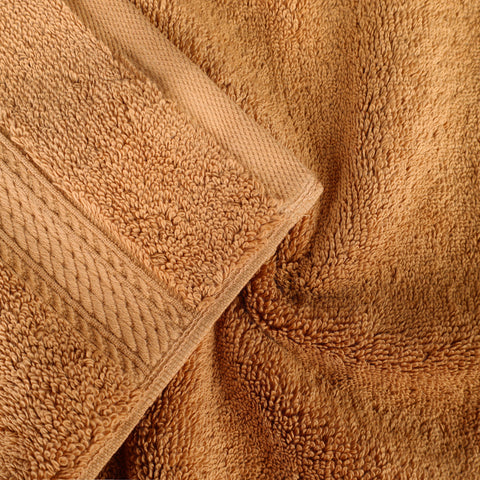 Egyptian Cotton Hand Towels 4-Piece Plush Set by Madison